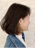 [OCEAN Hair&Life藤原純] インナーカラー×大人ボブ☆