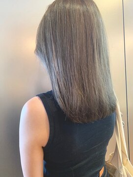 ムク 新宿(muc) ミニウルフ/テラコッタ/デジタルパーマ/くすみブルー[新宿]