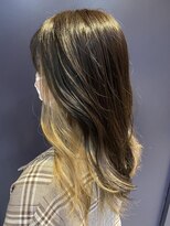 シャインヘアフラッペ 新百合ヶ丘2号店(Shine hair frappe) インナーカラー