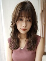 エル 横浜(eL)&nbsp;【eL 横浜】ミニウルフ テラコッタ デジタルパーマ くすみブルー