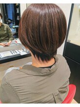 アース 富谷店(HAIR & MAKE EARTH) コンパクトショート×ナチュラルハイライト(^-^)v