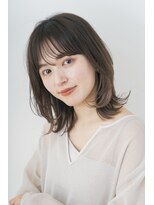 ガーデン オオタカノモリ(garden otakanomori)&nbsp;暗髪×シースルーバング×ニュアンスカラー