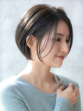 エインアンリー 表参道(AIN.ANLY.) 前髪なし大人ショートボブ20代30代40代【AIN.表参道】川原大地