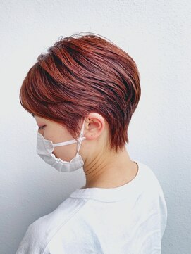 パライソ 南公園店(PARAISO) ベリーショート/大人可愛い/20代30代40代/カッパーブラウン