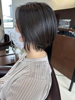 ムース 福島市店(Mousse-88-)&nbsp;大人可愛い ツヤ髪ショートボブ