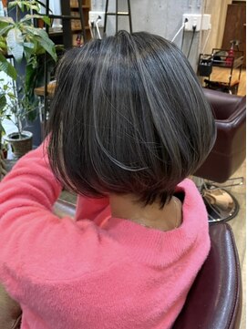 ロダット 横浜(LODAT by little) コントラストハイライト×ラベンダーグレージュ【LODAT横浜】