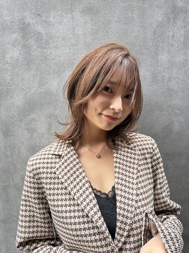 ロンド ストラーダ 心斎橋(Lond strada) シルキーベージュ×グレージュカラー【髪質改善/縮毛矯正】