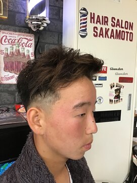 サカモト(SAKAMOTO) フェードカット