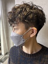 シアン(.Xian)&nbsp;【men's】スパイラルパーマ（高槻/高槻美容室/メンズ/眉カット）
