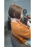 顎上シンプルショートボブ