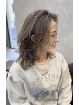 ルーツ(Roots) ☆ダブルカラー×レイヤーカット/透明感カラー/髪質改善☆