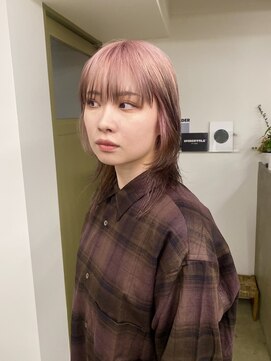 トナリ(tonari) ピンク&ブラウン×ルーツカラー