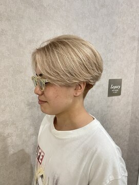 レガシーヘアーデザイン(Legacy hair design) 【Taku】ホワイトベージュ♪ 天神/今泉