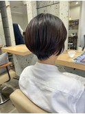 ショートボブ/ボブ/ハンサムショート/夏目寧々