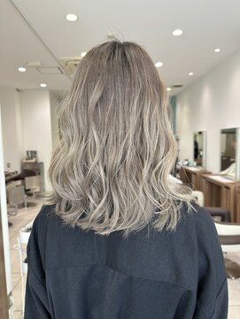 アッシュ 豊田店(Ash) 【担当渡邊】大人ハイトーン バレイヤージュ