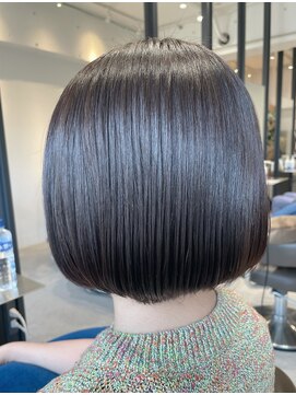 クラップス 弘明寺店(CLAPS) コンパクトボブ×ダークグレージュ