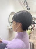 ナチュラルなハンサムショート
