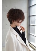小顔似合わせカット愛されクールショート20代/30代40代50代/難波