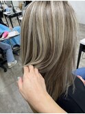 白髪ぼかしハイライトケアカラー池袋