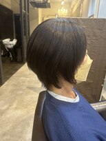 ヘアーリゾートガーデンヴェール(Hair Resort Garden VERT)&nbsp;大人系前下がりショート【新松戸/松戸】【GardenVERT】