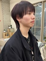 パークレーン アイス イヴェン(park lane ICI yeven)&nbsp;韓国メンズシースルーマッシュダウンパーマ韓国ウルフカット前髪