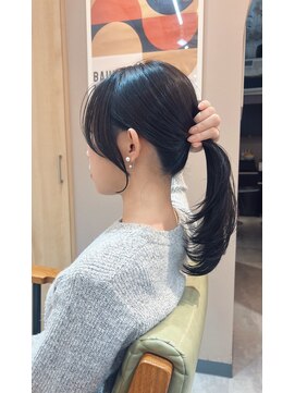 ロウバイレボ 柏(lou by revo) ミディアム/韓国風/レイヤーカット/顔回りカット/柏駅