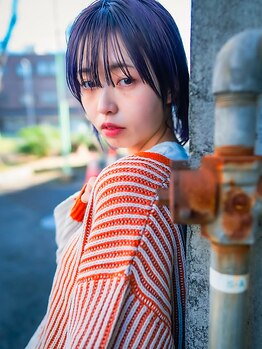 レターバイノベル(letter by novel)の写真/【市役所/久屋/清水】柔らかな手触り,発色が綺麗な[N.],ダメージレスで透明感が叶う[iNOA]白髪染めも◎
