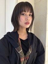 イマイ ケイアウラ(imaii k-aura) レイヤーボブ/ダークブラウン