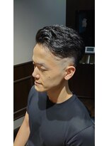 エヌドットバーバー ギンザ(N.BARBER GINZA)&nbsp;アップバングフェード
