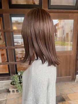 ニュース(NEWS) 透明感カラー×髪質ケアトリートメント