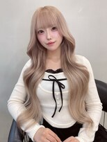 ラピス 渋谷本店(Lapis) ホワイトミルクティー/シールエクステ