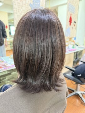 アークスヘアー 20代30代大人可愛い髪質改善カラーアッシュグレージュ透明感