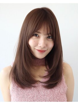 ガーデントウキョウ(GARDEN Tokyo) 【GARDEN】田中麻由髪質改善レイヤーミディアムヘーゼルベージュ