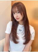 髪質改善/縮毛矯正/ミディアムレイヤーカット似合わせカット