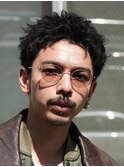渋谷緩めアクティブショートルーズショートパーマツイストパーマ