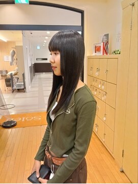 ラモードイワイ 遠鉄百貨店(La Mode IWAI) 姫カットロングストレート