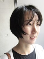 ナヌーク ダイカンヤマ(nanuk daikanyama)&nbsp;ショートカットショートパーマボリューム落としショートボブ
