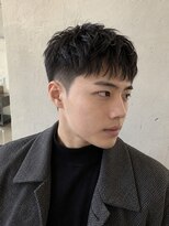 メンズヒペリカム(Men's hypericum)&nbsp;黒髪フレンチクロップ
