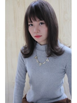 ヘアーアンドメイク シーク 吉祥寺(HAIR&MAKE SeeK) 【大人かっこいい】外ハネ×モードネイビー