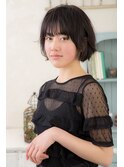 ナチュラルショートボブ・2017SS