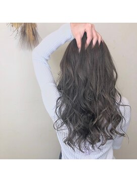 ティーノ(TINO by ganesha) ハイライトで柔らかいアッシュグレージュ★