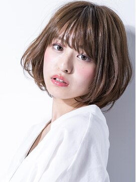カバーヘア ブリス 大宮西口(COVER HAIR bliss) *bliss大宮*小顔に見せる♪重めワンカール前下がり大人ボブt