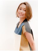 【MINX 蛭田】大人可愛い★外ハネカールが新鮮なナチュラルボブ
