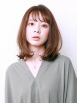 ルージュ 目白台店(ROUGE) 小顔カット/伸ばしかけミディアムヘア【護国寺駅.目白台】