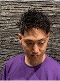 【スパイキーショート×スキンフェード】