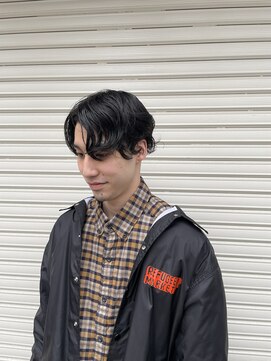 大阪チャンピオンの店 ヘアサロンスタイル(Hair Salon Style) センターパート