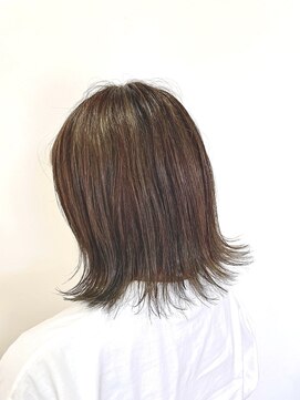 ヘアワークスルシア(HAIR WORKS LUCIA) 外ハネボブヘア