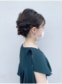 【ORIGAMI】ボブスタイルでのお呼ばれヘアセット