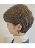 【ゆるふわ】ショート×ナチュラルパーマ☆