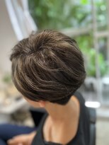 ツムグ 代官山店(TUMUGU)&nbsp;似合わせカット白髪ぼかしシアーベージュ透明感ショート